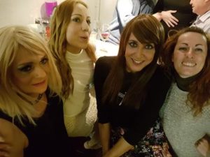 Cena con las chicas de Madrid